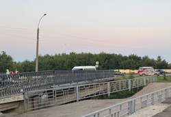 В Тамбове демонтируют пешеходный мост через Студенец
