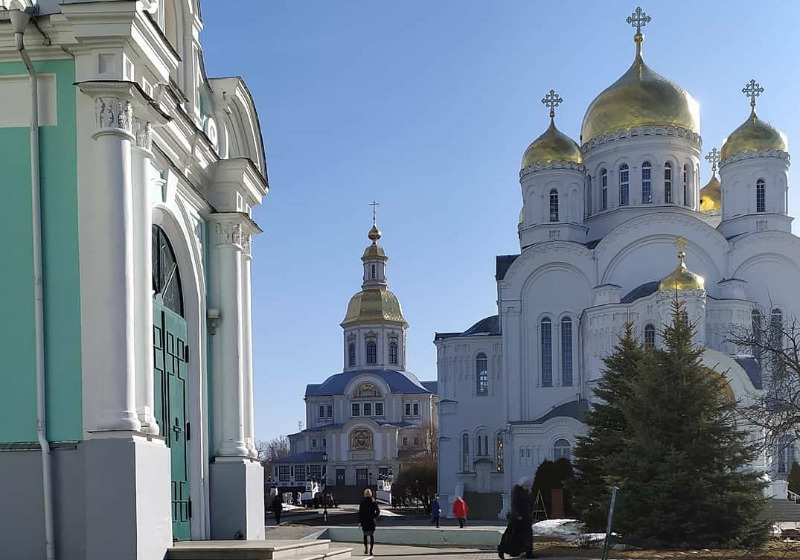 Храмы на территории Дивеевского монастыря