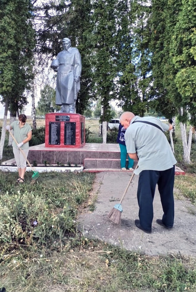 Субботник в селе Никольское