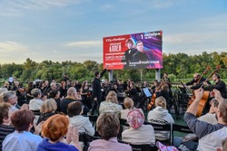 Симфонический оркестр имени С.В. Рахманинова порадовал тамбовчан звуками вальса на закате лета