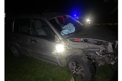 В Кирсанове опрокинулся пенсионер на "Сузуки"