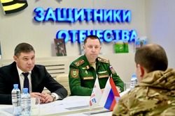 В диалоге с ветеранами: Евгений Первышов провел личный прием в фонде «Защитники Отечества»