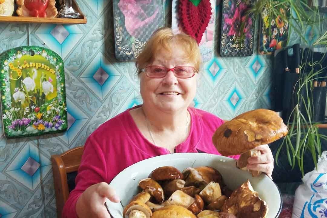 У сосновцев идёт сезон заготовки белых грибов