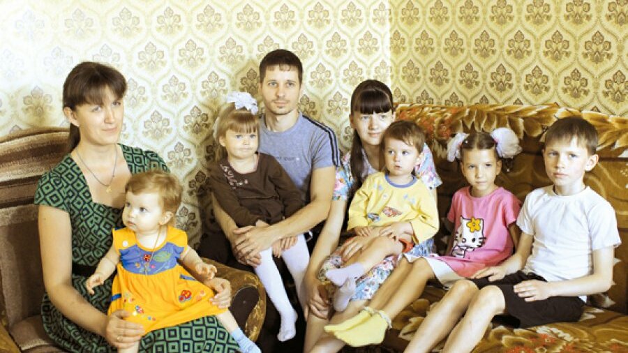 Видео многодетной мамы ольги. Семья Быковых многодетная.