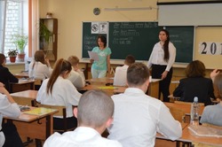 Тамбовские девятиклассники сдавали экзамены по выбору