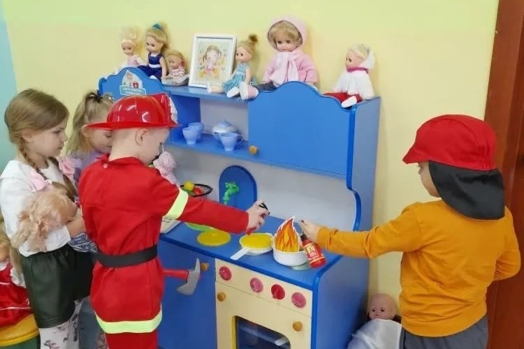 Занятия в детском саду № 3 «Дюймовочка»