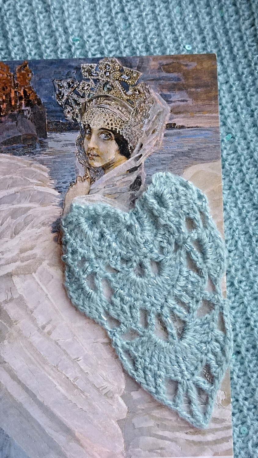 Людмила Базарова, картина Михаила Врубеля «Царевна-Лебедь»