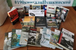 Акцию «190 книг для Пушкинской» поддержали котовские волонтёры