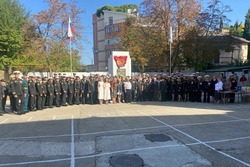 Тамбовские депутаты поздравили военнослужащих Краснознамённого 744 Центра связи Черноморского флота России