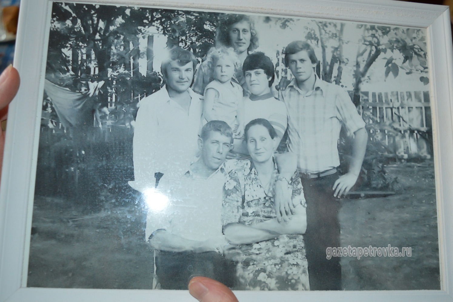 Валентина Савилова и Евгений Брич с детьми и родственниками