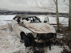 В Инжавинском округе опрокинулась «БМВ»: три человека в больнице