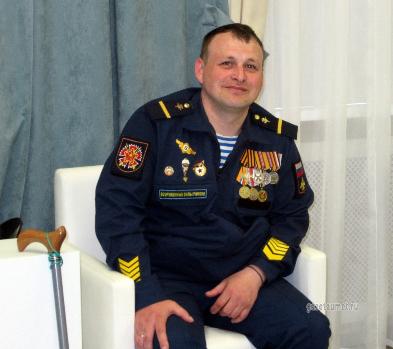 Ветеран СВО гвардии ефрейтор Александр Карпушенков