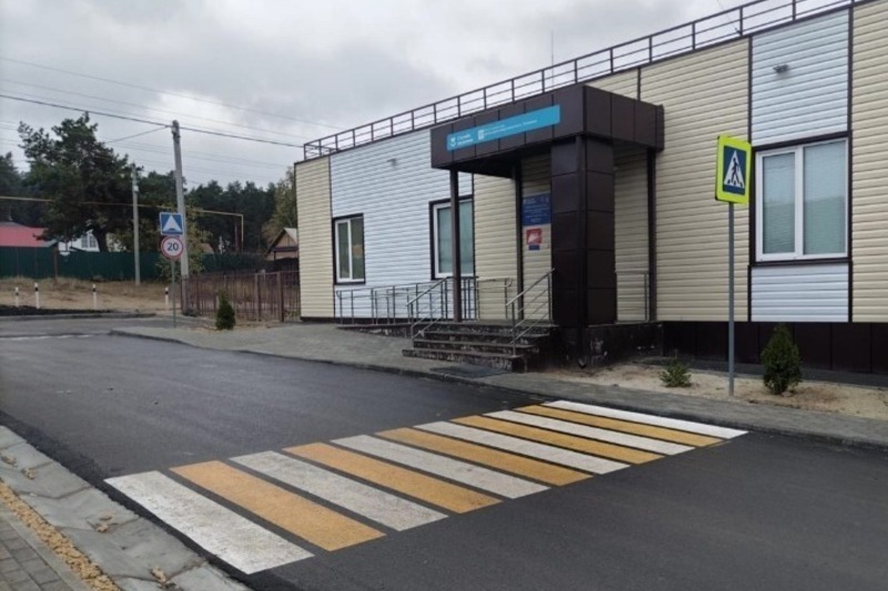 Дорога по улице К.Маркса в Тулиновке
