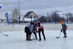 Команды из Притамбовья взяли все медали на турнире по хоккею в валенках 