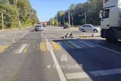 Недалеко от Тамбова возле станции Рада ограничено движение