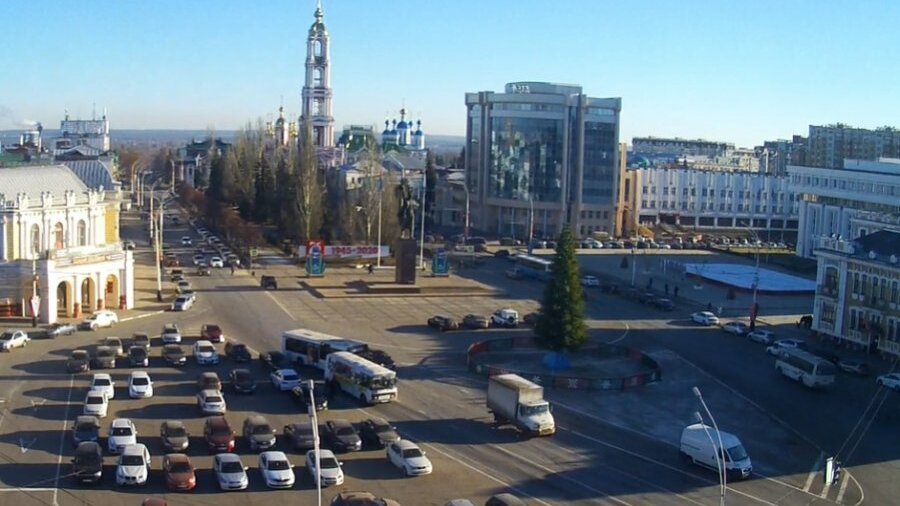 Площадь ленина тамбов фото