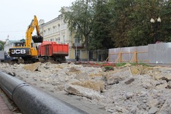 В центре Тамбова починили водопровод 