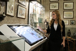 В музее Мичуринска появился сенсорный киоск в виде книги