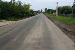 В селе Старая Казинка Мичуринского района отремонтирована автодорога