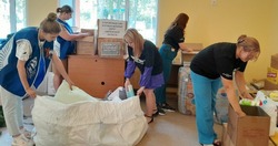 В Староюрьевском округе формируют очередную крупную партию гуманитарного груза