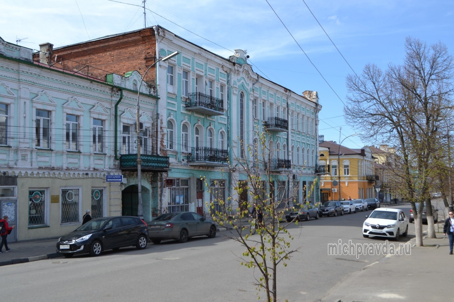 Дом Курьянова на улице Советской в Мичуринске 