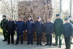 В Сатинке открыли монументы воинам-интернационалистам и труженикам тыла