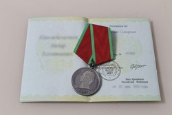 Участники СВО из сел Тамбовщины награждены медалью Суворова 