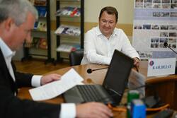 Максим Егоров подал документы на регистрацию в качестве кандидата на пост главы Тамбовской области