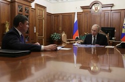 Евгений Первышов доложил Владимиру Путину о выполнении нацпроектов в регионе