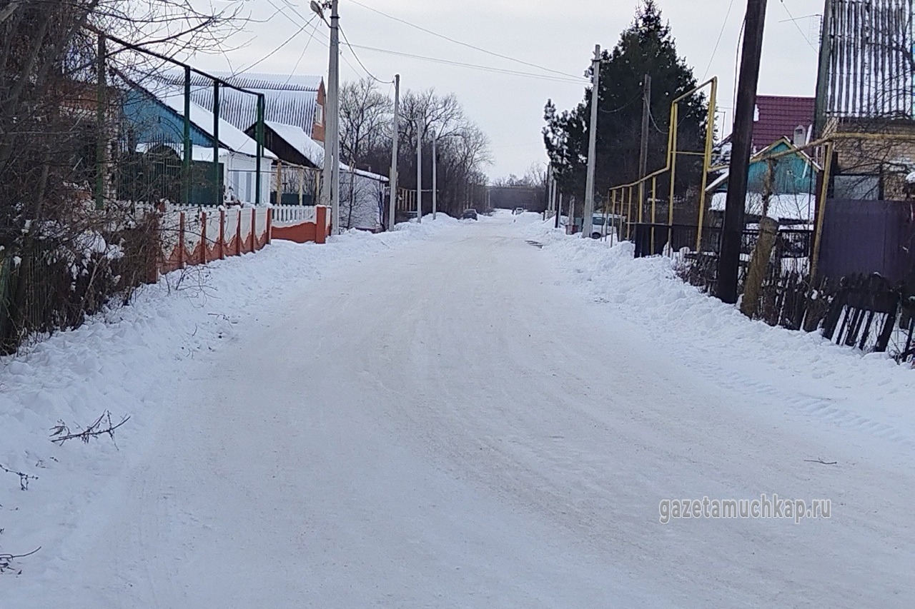 Улица имени Шапкина в рабочем посёлке Мучкапский
