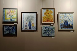 В Тамбовской области открылась выставка картин в технике импасто 