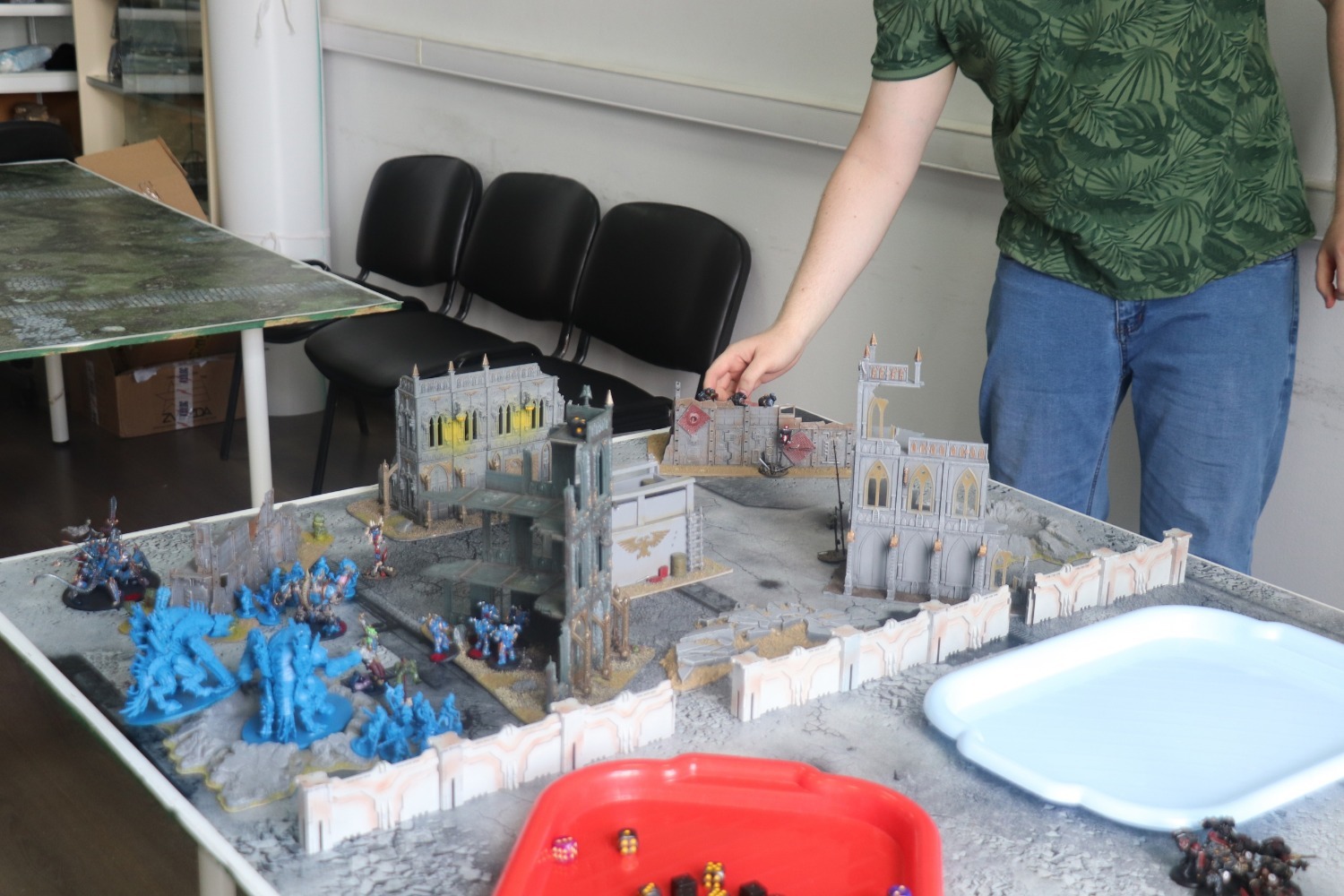 Ход сражений в настольной игре Warhammer 40k 