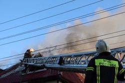 В центре Тамбова потушили пожар на улице Комсомольской 