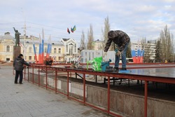 В Тамбове готовят фонтаны к зимней спячке