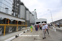 В Кирсанове открыли новый современный элеватор