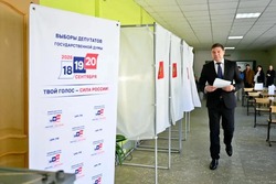 Евгений Первышов проголосовал на избирательном участке в Тамбове