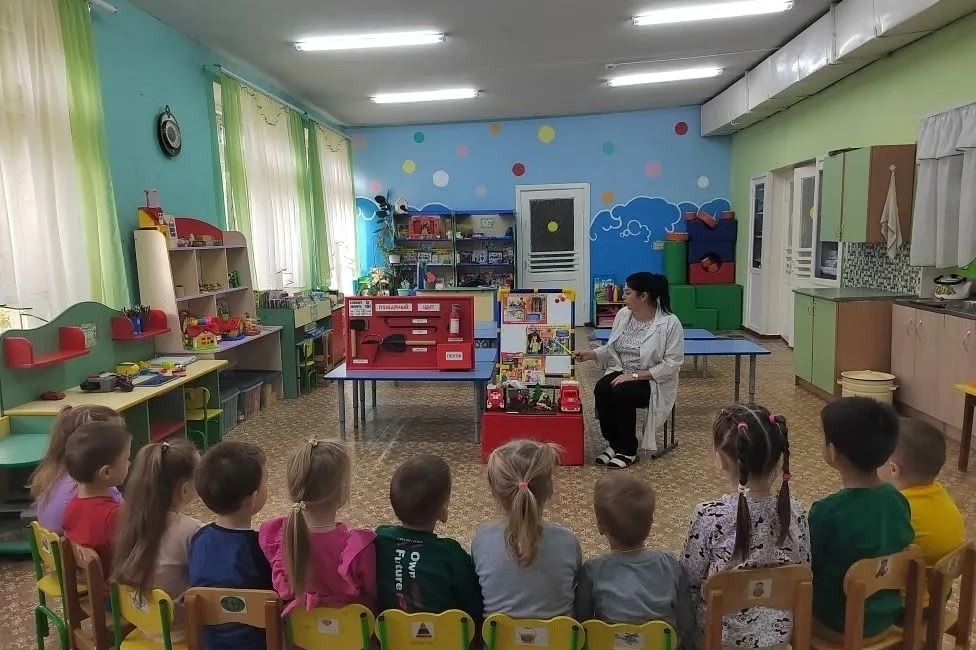 Занятия в детском саду № 3 «Дюймовочка»