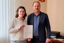Многодетная мама из Никифоровского округа получила сертификат на жильё