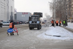 В Тамбове за прошедшие сутки выпало 8 сантиметров снега