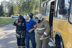 В Никифоровском округе провели учения, задействовав школьный автобус