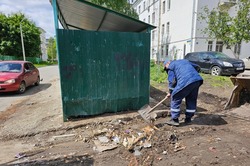 Регоператор призвал горожан выбрасывать крупногабаритный мусор в спецконтейнеры