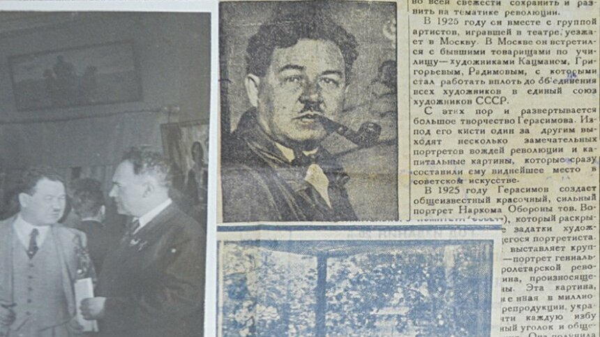 Фрагмент «Мичуринской правды» от 5 мая 1936 года  и раритетные фотографии.
