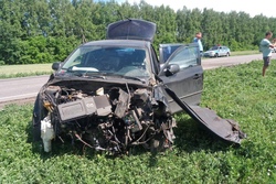 В Ржаксинском районе водитель Mazda 3 устроил ДТП: двое в больнице