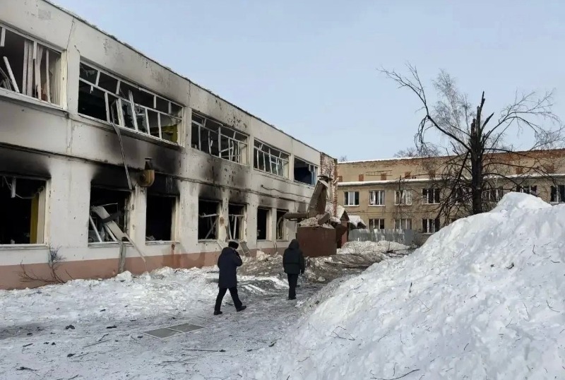 В Мичуринске устраняют последствия ночной террористической атаки 