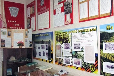 В Комнате боевой славы проходят Уроки мужества, «Разговоры о важном»
