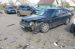 В Уварове госпитализировали девушку после столкновения двух легковушек
