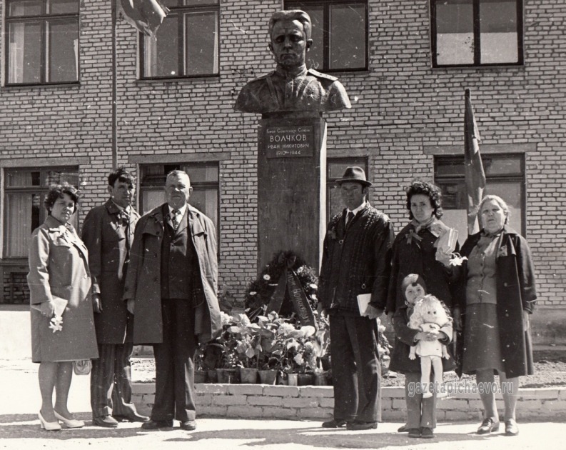 Семья Волчковых в Белоруссии,1985 год