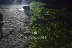 В Уваровском округе водитель переехал лежащего пешехода. Мужчина погиб