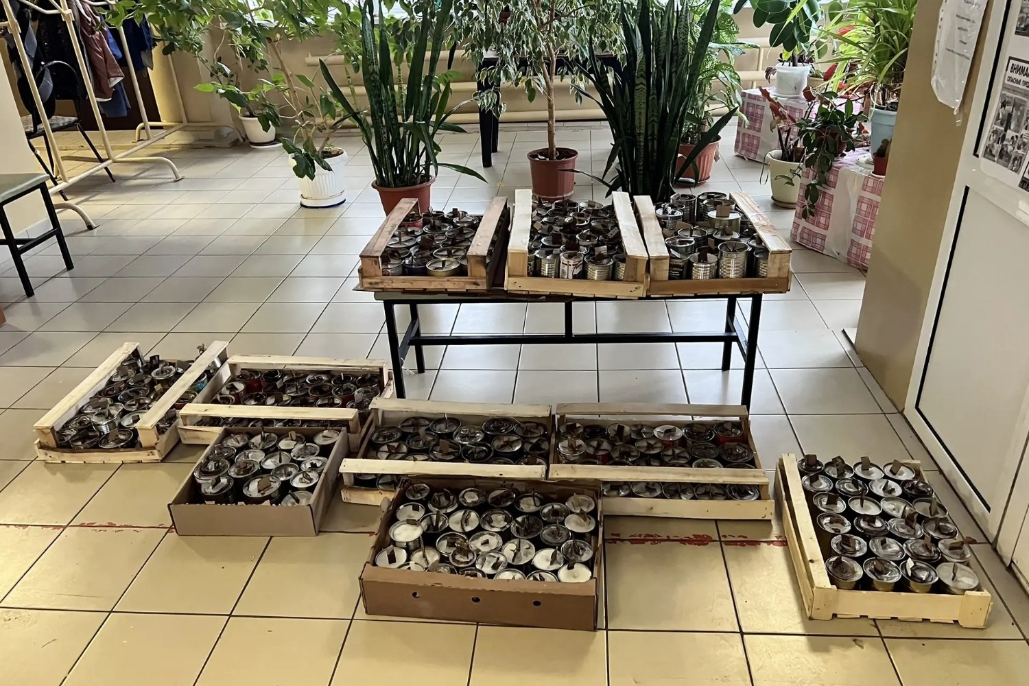 Окопные свечи для солдат