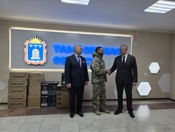 Профсоюз правительства Тамбовской области отправил груз на передовую 